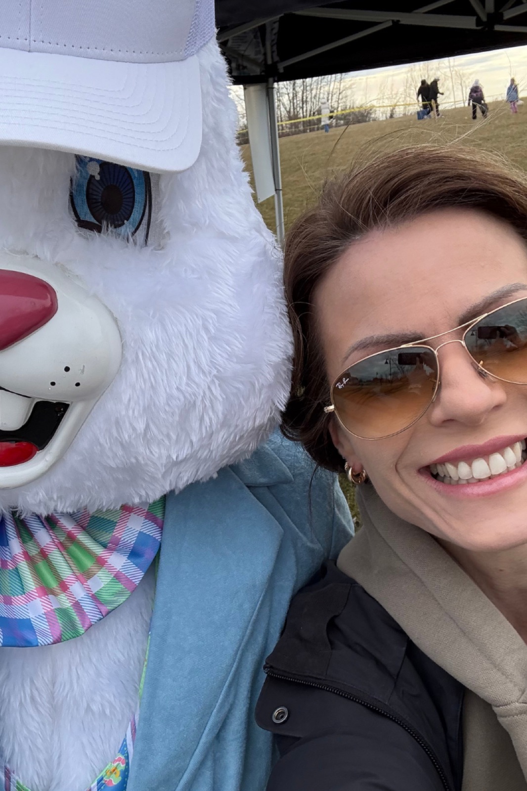 Mel Da Silva at the annual Lakeside Easter Egg Hunt in Ajax
