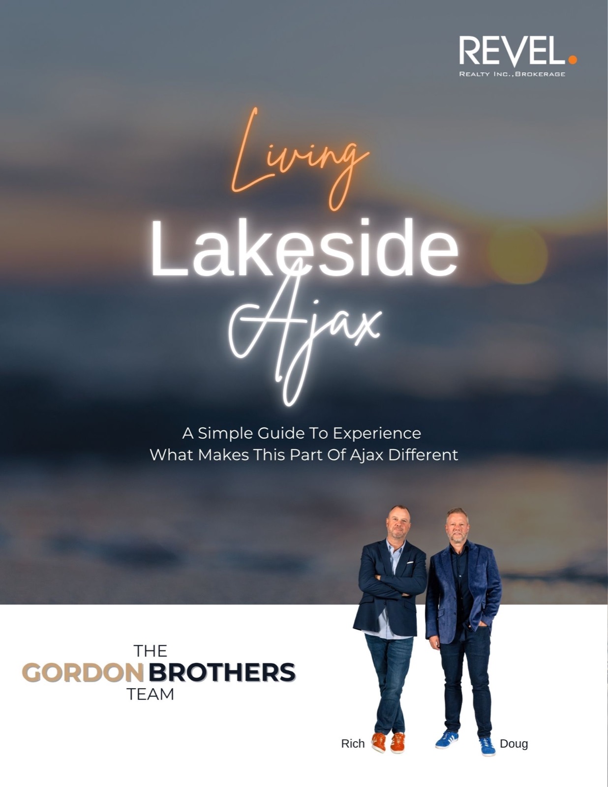 Living Lakeside Ajax neighbourhood guide by The Gordon Brothers Team