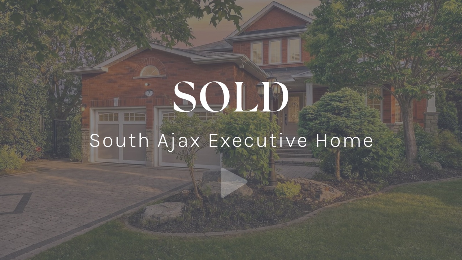 7 Callandar Court, South Ajax, a sold executive home by The Gordon Brothers Team